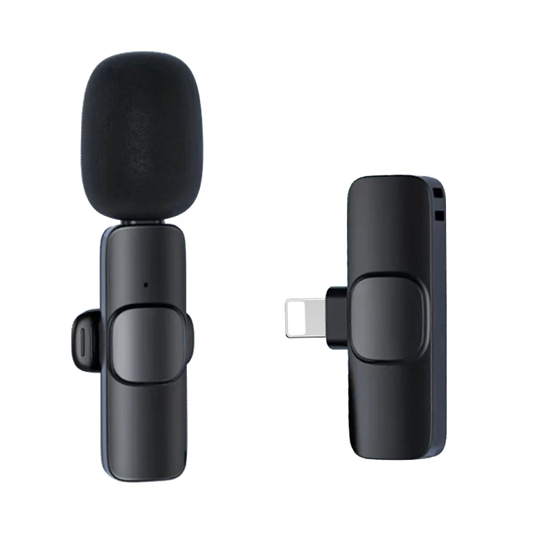 (K9 USB C)Wireless Lavalier Lapel Microphone Mini Cordless Clip On Lavalier