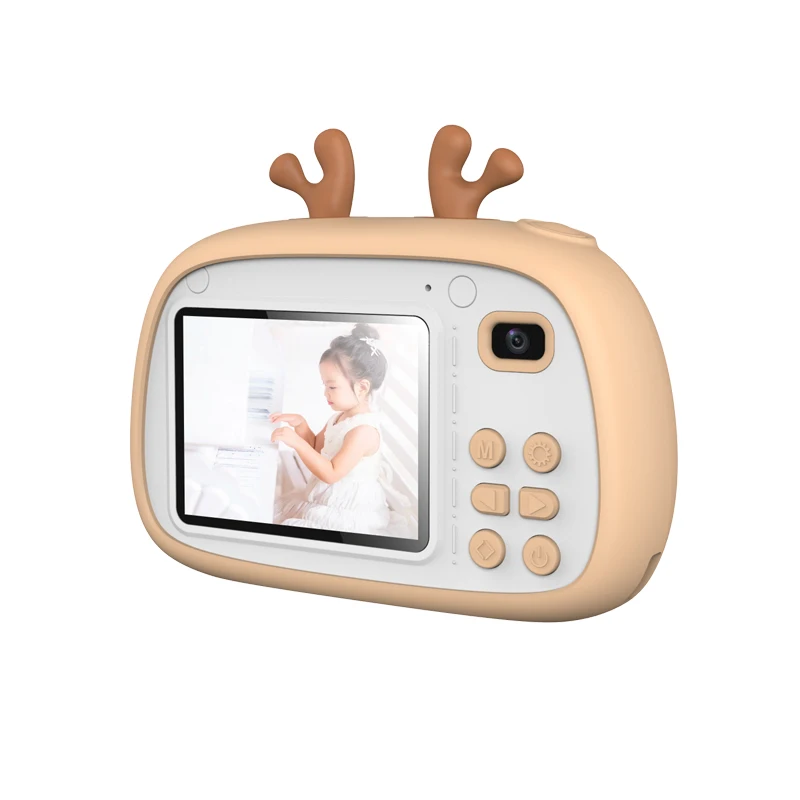 Детская камера с экраном 2,4 дюйма, цифровая мини-камера, игрушка, электронная камера с таймером для съемки, игрушка, фотография