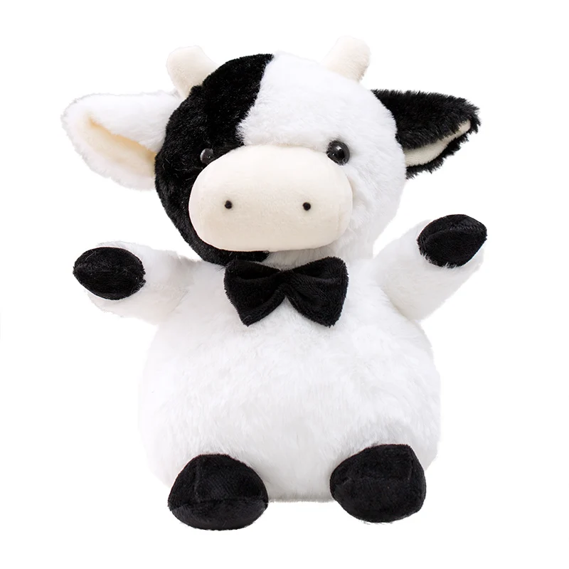 Custom Stuffed Cow Plush Toy  New Year Stuffed Animal