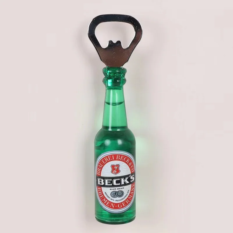 Free Samples Refrigerator Beer Resin 3d Fridge Bottle