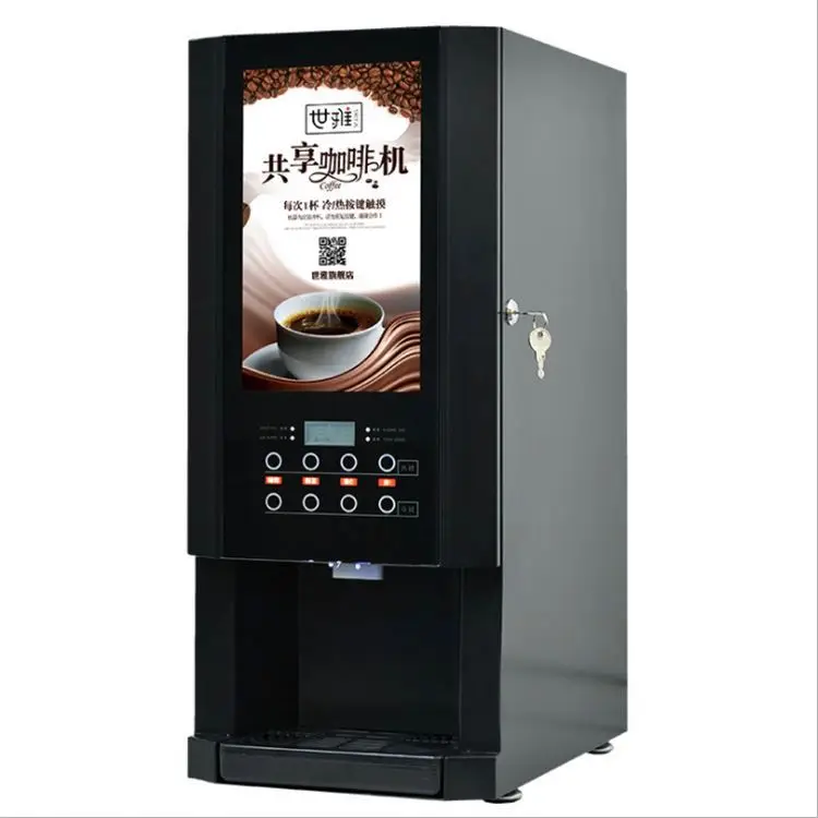 Máquina Expendedora De Café Instantáneo,Máquina De Café En Polvo - Buy 1  Año De Garantía De Café/chocolate Caliente/crema De Máquinas  Expendedoras,Comercial Máquina De Café Espresso/instantánea Moneda Máquina  Expendedora De Café,De Máquinas Expendedoras