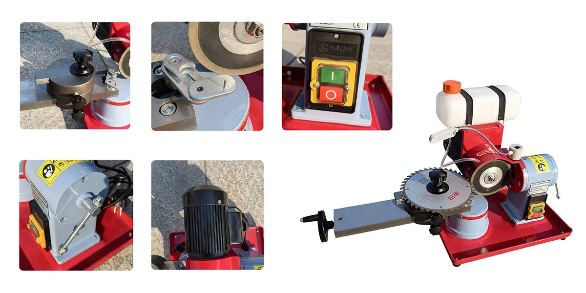 Manual Planer Circular Saw Blade Sharpener Machine Circular Saw Blade