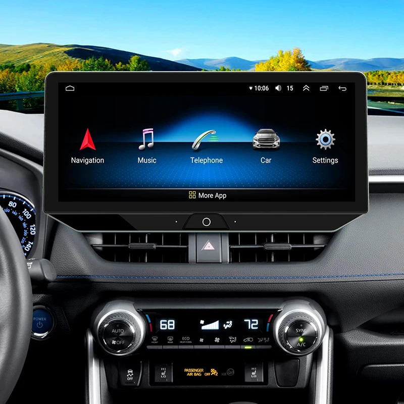 12.3 Inch Android 10 Touch Cae Stereo Radio Navigation Mmi 2G Head Unit Screen For Audi A4 B8 A5 B7 B9 2007 2008 2010 2011 2016