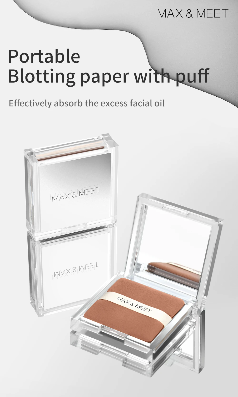 Linen Fiber Eco-Friendly Transparent Oil Absorbing Tissues Oil Control ...