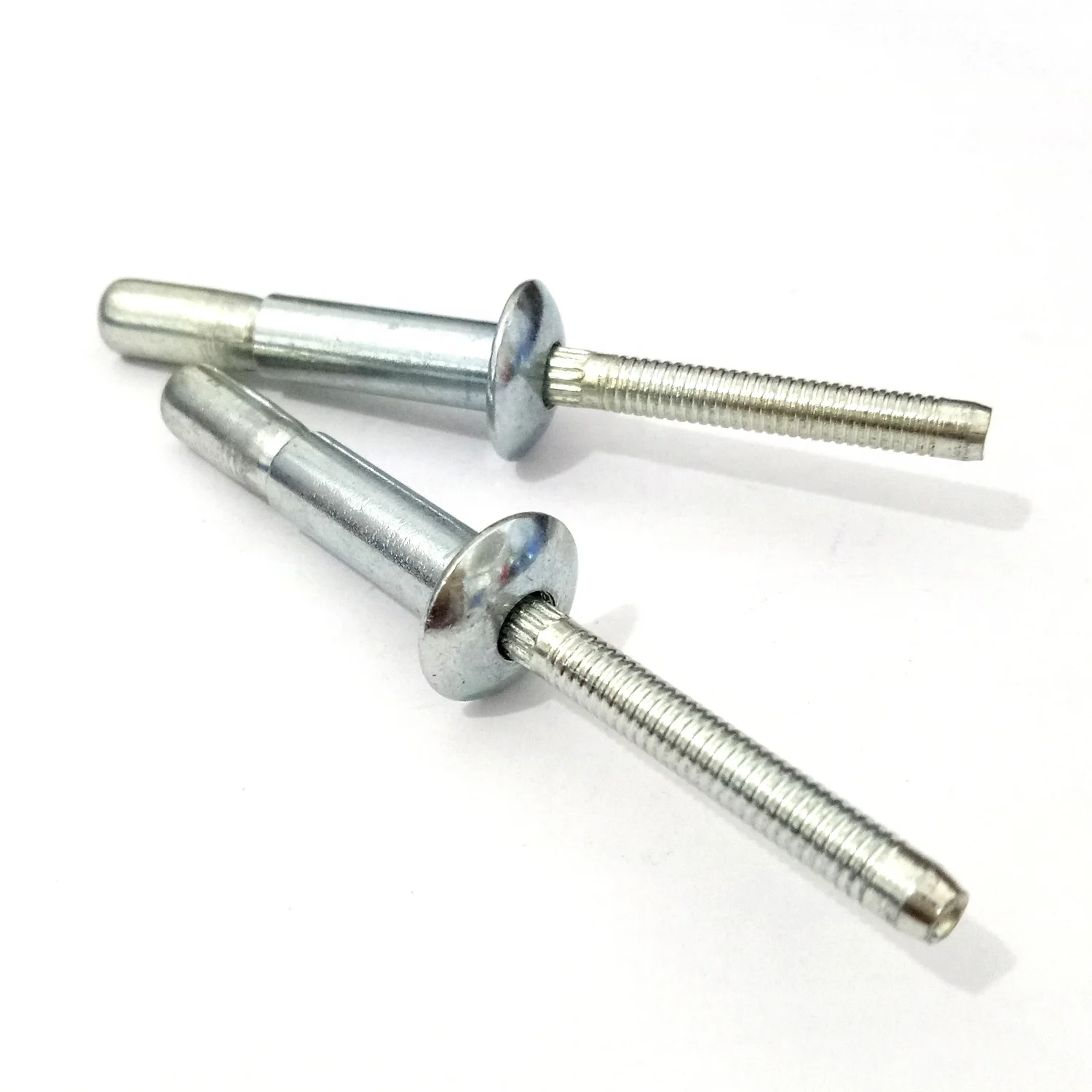 1/4 Steel Galvanized Dome/csk Head Structural Interlock Rivet Buy