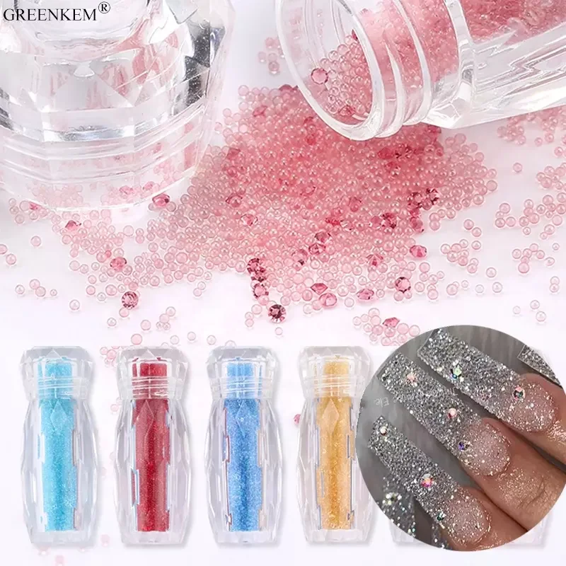 glitter pixie crystal micro beads multicolor