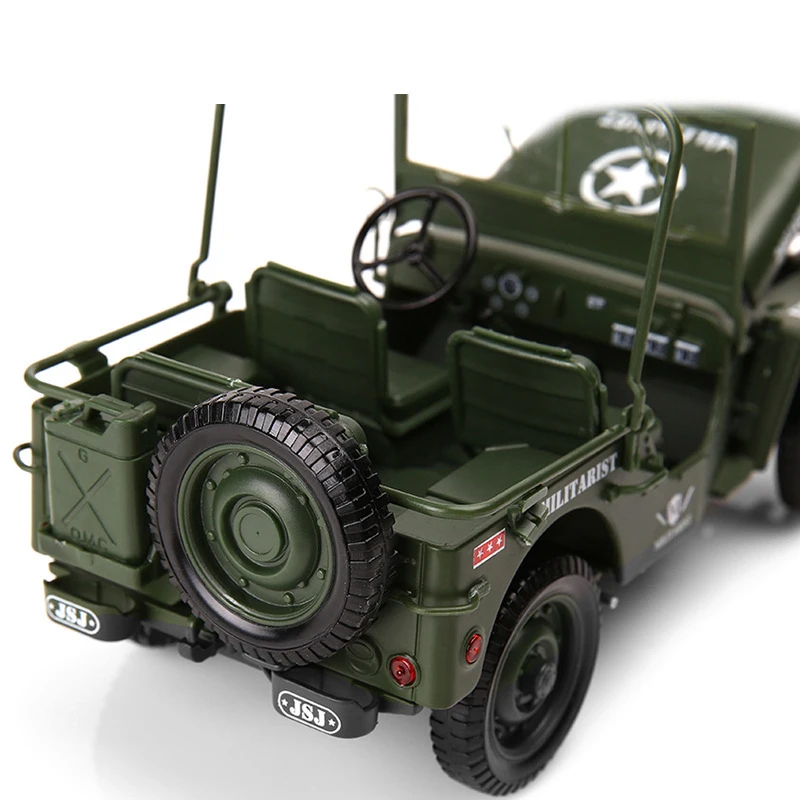 High Quality Metal Die Cast Model Military Toy Model Car For Collection 1:18 Military Model