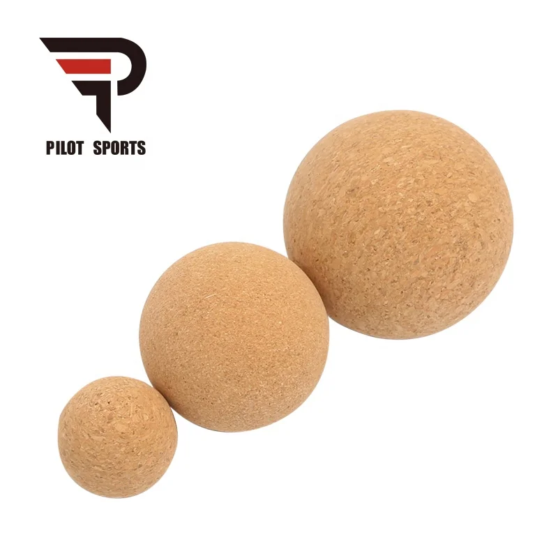 Оптовая продажа с завода оборудование для спортзала пробковый натуральный футбольный мяч йоги экологически чистый