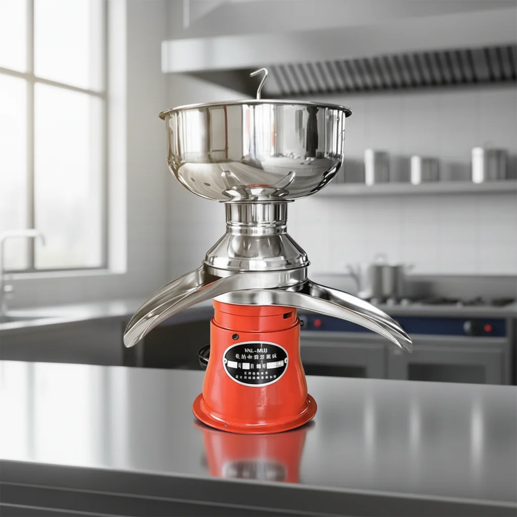 Small Household Milk Separator, Disc Centrifuge Defatting Machine, Dairy & Juice Processing Separator Equipment
