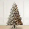 Flocked Christmas Tree