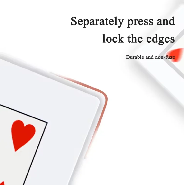 Большой шрифт Texas hold em ПВХ золото красный зеленый синий кофе продажа 100% пластиковые покерные карты с печатью на заказ игральные