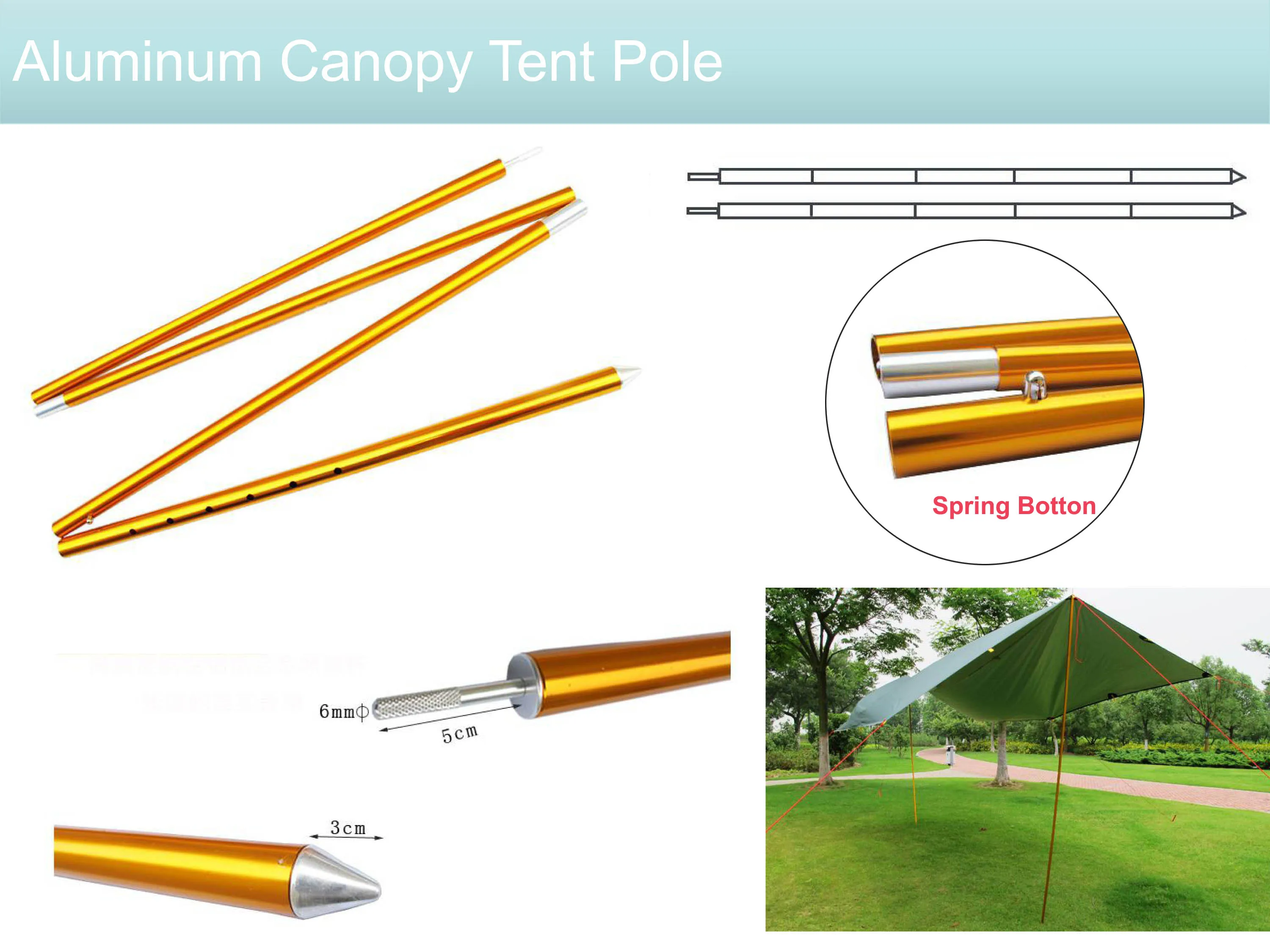 90 Degree Aluminum Bending Tent Pole For Camping Tents Buy 90 Degree