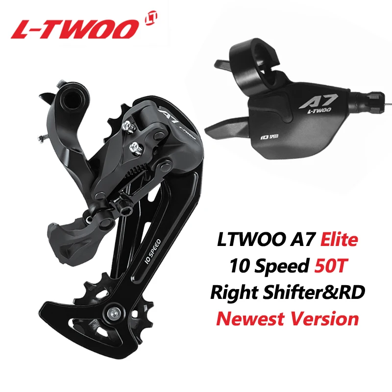 LTWOO A7 10速 50Tバージョン シフター + リアディレイラー MTB