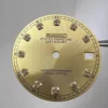 Gold Dial Gold Applied Indices