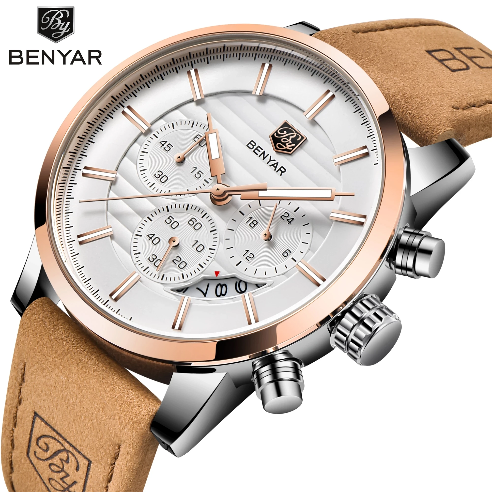 Benyar Herrenuhr Benyar Uhren Hersteller Herren Armbanduhr By - Main Image