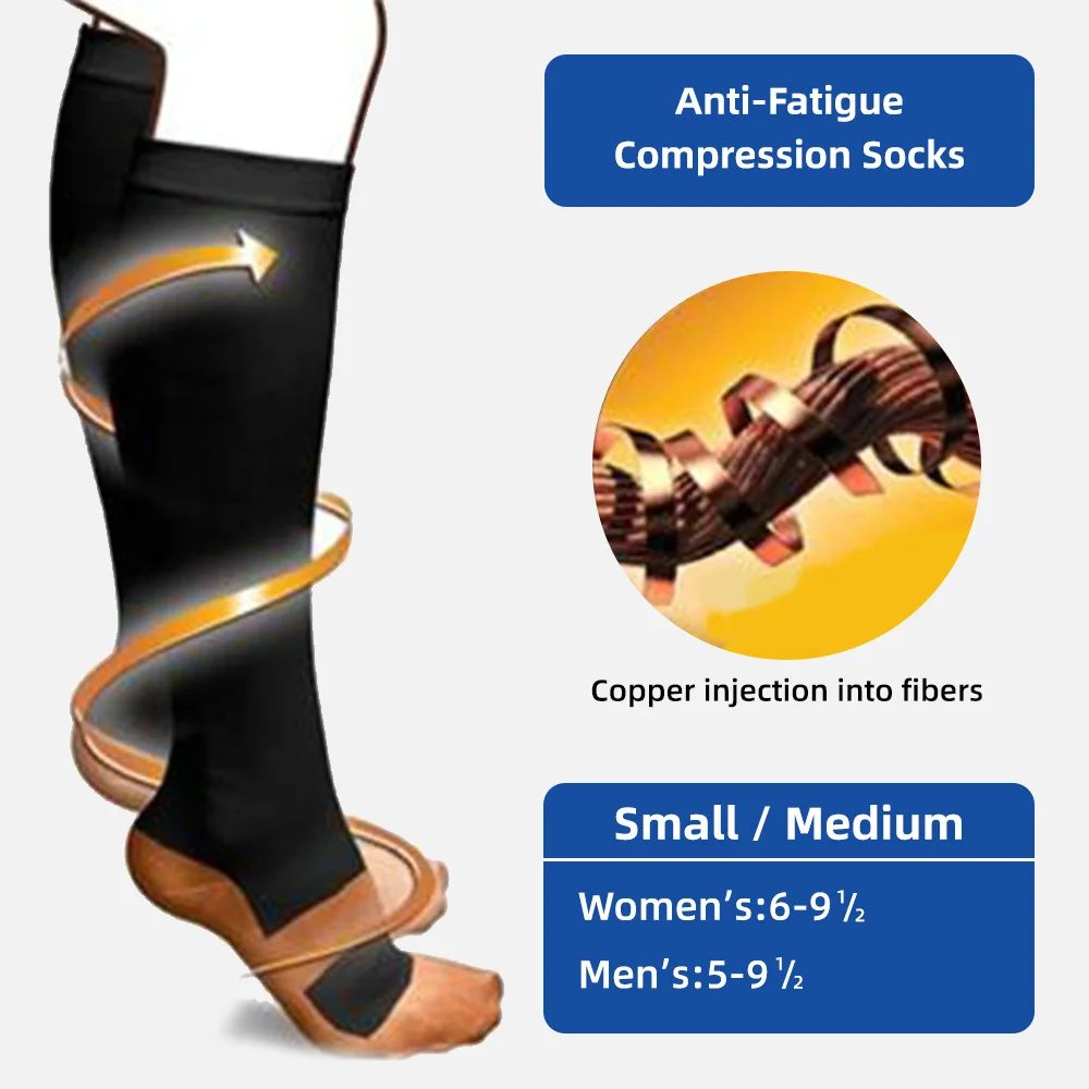 Microfiber Compression Socks Lightweight Thin Design - product detail 5