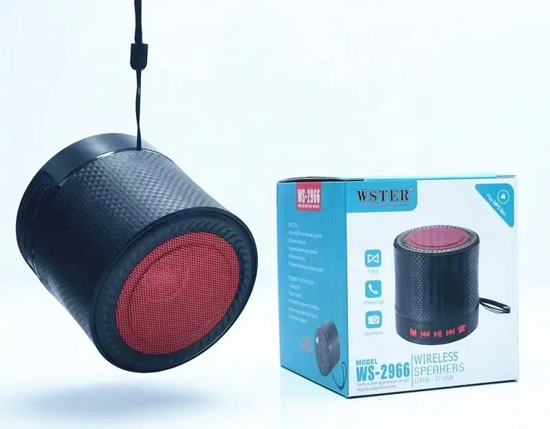 WSTERWS2966サポートUSBTFカードFMRADIOミニデジタルワイヤレス