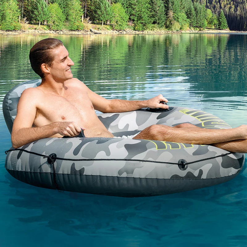 Water River Run Tube Intex Pool Float Circle Camo River Run