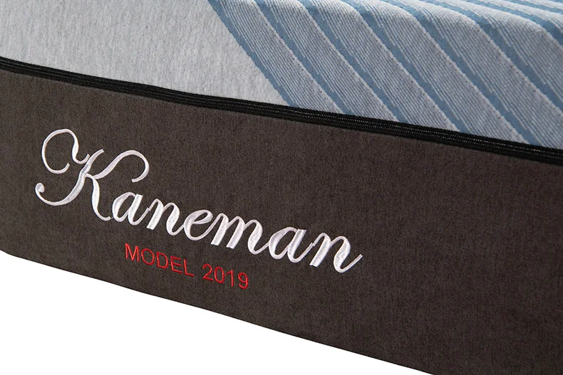 Cheap Roll Compressed Good Quality Queen King Size Blue Gel Memory Foam Mattresses Wholesale Factory
