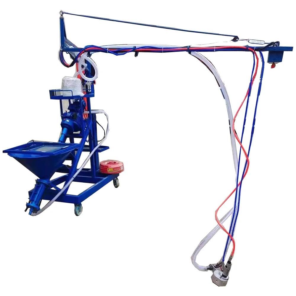 Chinese Screw Type Shotcreting Machine GRC Line Sprayer Special Spraying Machine for Construction