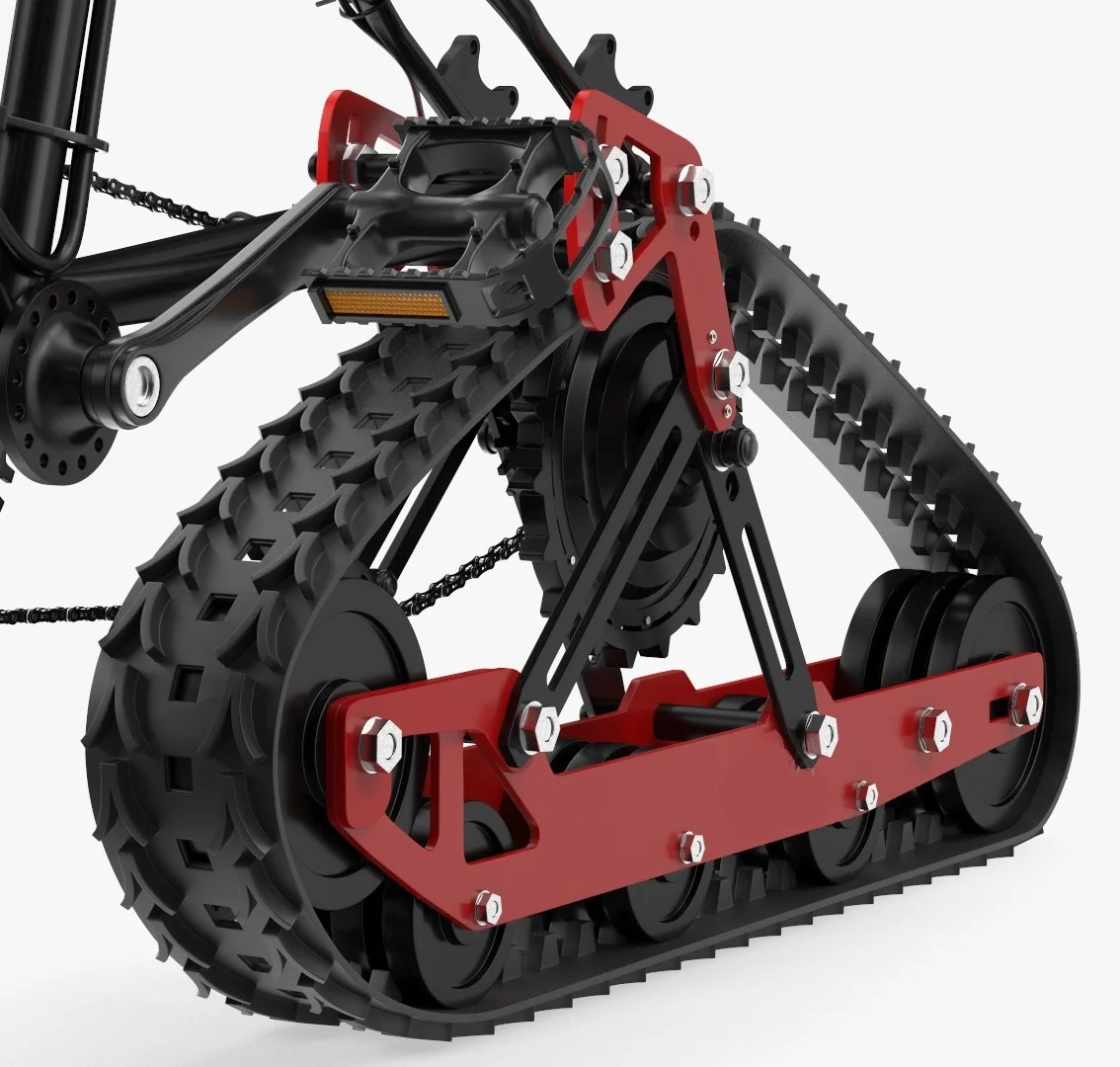 Big Power 48v 1000w,1500w Motor Snow Bike Parts Set Fit For All Fat