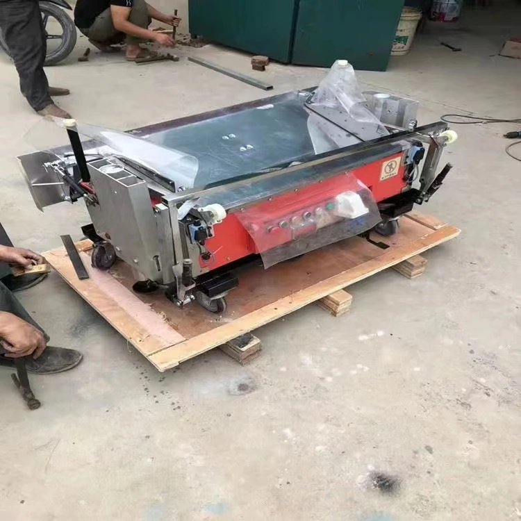 Portable Automatic Wall Plastering Machine with Digital Screen Cement Plaster Spraying Machine