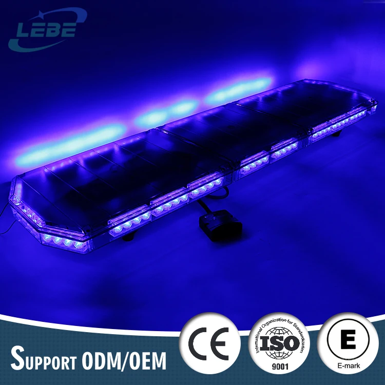 Вращающаяся сигнальная лампа красного и синего цвета для скорой помощи