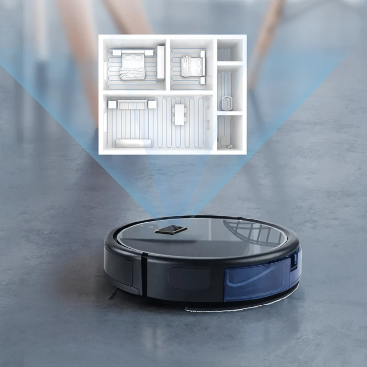 Klinsmann K186 Visual Camera Automatically House Floor Smart Vacuum Robot Mop Cleaner