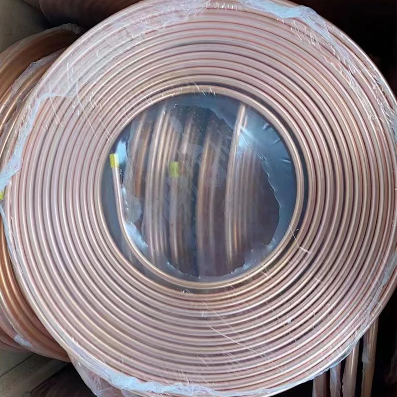 Copper Wire for Coils Double Layer Spiral Copper Coil Pipe Level Wound Copper Coil