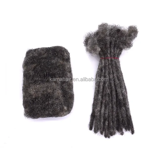 KAMA Black Men Dreadlocks Extensions 100 Human Hair Crochet Mens Locs Dreadlocks Extension De Cheveux Hommes