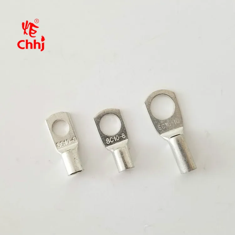Tinned Copper Compression Lugs Crimp Terminals 10mm2 in High Quality