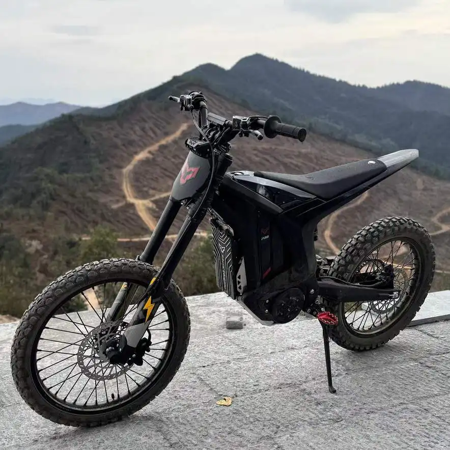 215MM Gold Fork Arctic Leopard Xe Pro S Full Suspension Electric