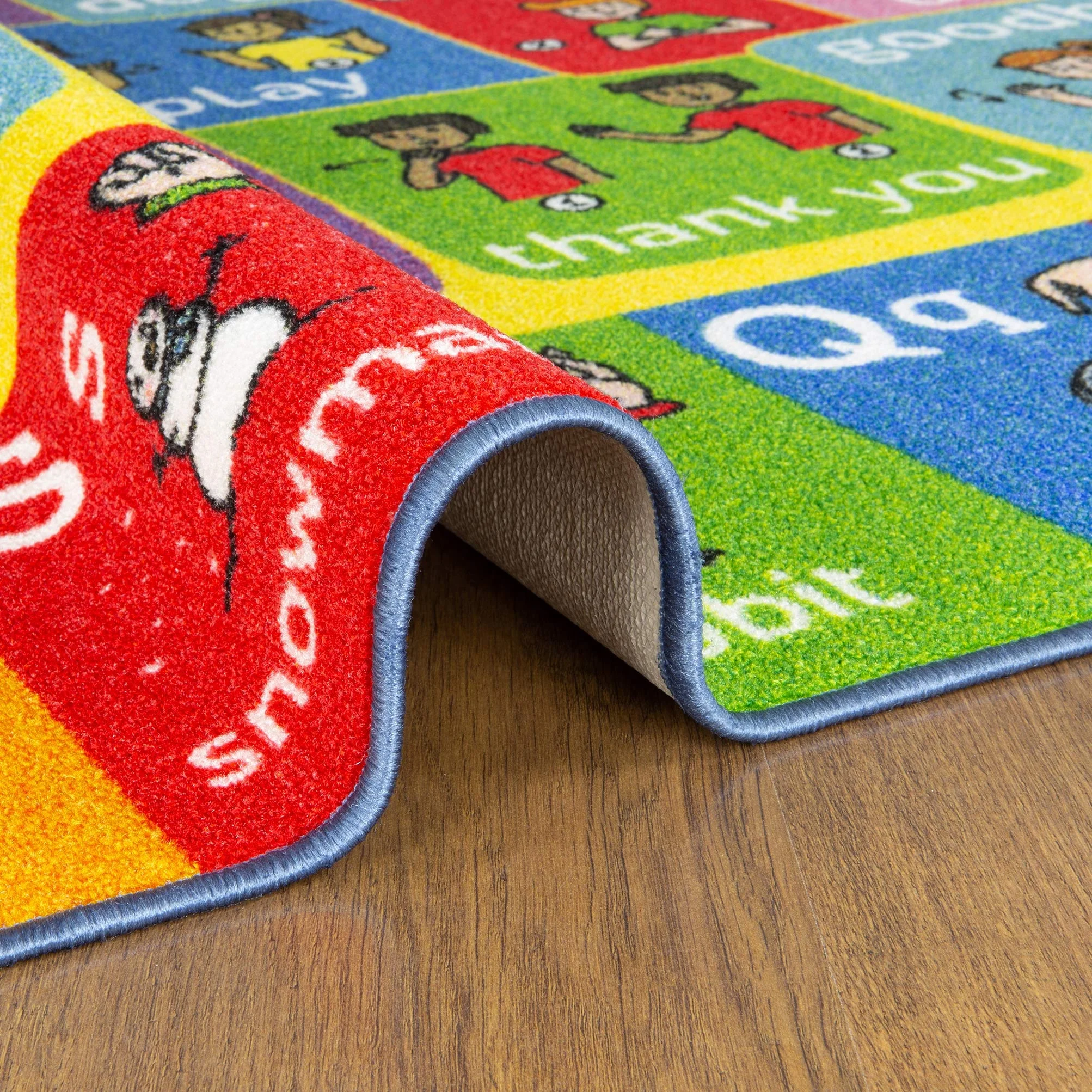 Educational Kids Carpet Washable Cushioned Rug for Living Room Low Price Kids Rugs supplier