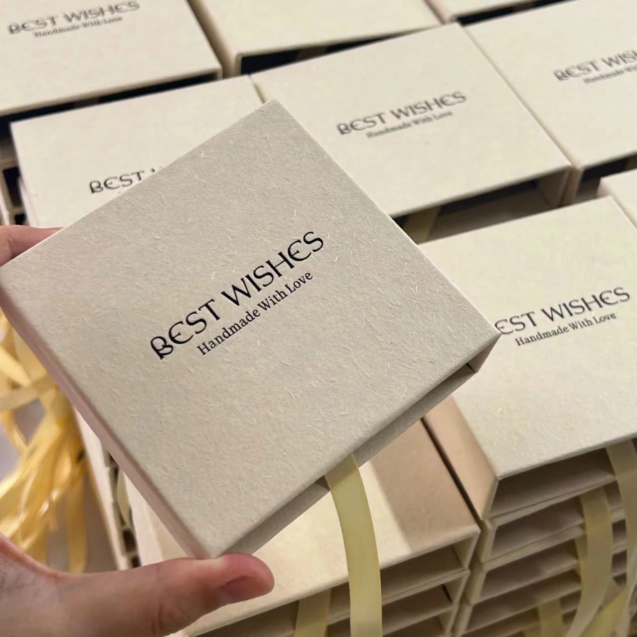 product custom logo luxury gold stamping nail packaging boxes printing personalized design jewelry ring earring product drawer paper box-4