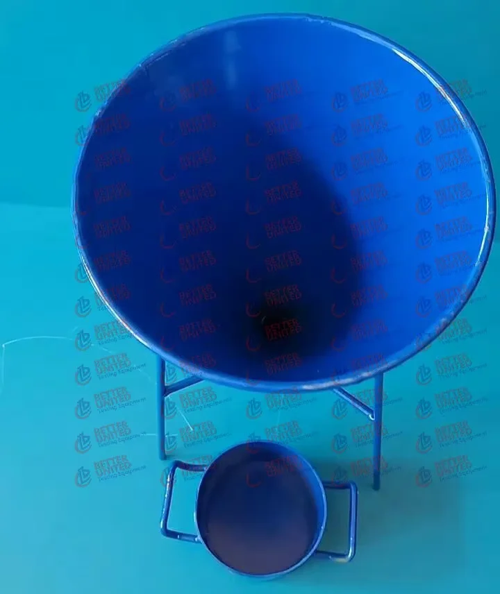 Bulk Density of Cement Bulk Sand Stone Funnel Aggregate Funnel