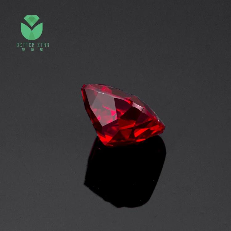 Wholesale Lab Made Gemstones 15 Carat Loose Lab Created Ruby Genuine
