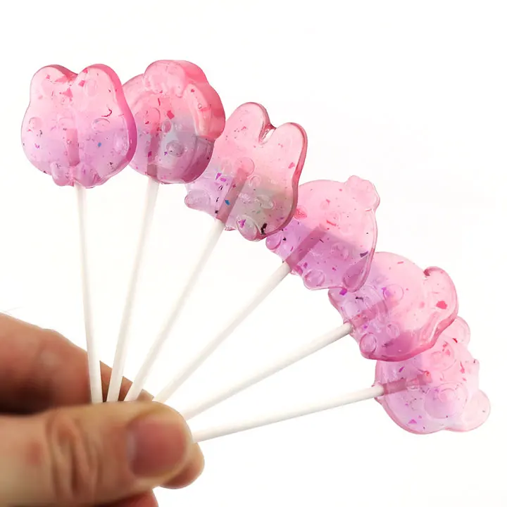 animal head lollipop