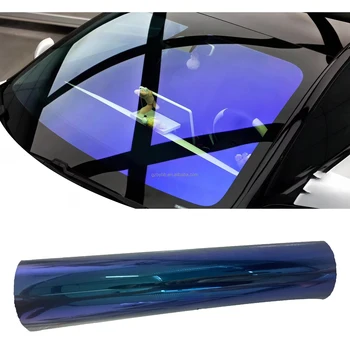 Nano-ceramic Car Super Cool Color-changing Window Film High Heat Insulation and 99% UV Blocking Car Window Protective Film.
