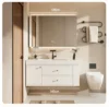 140Sintered Stone Integrated Sink + Smart Mirror Cabinet