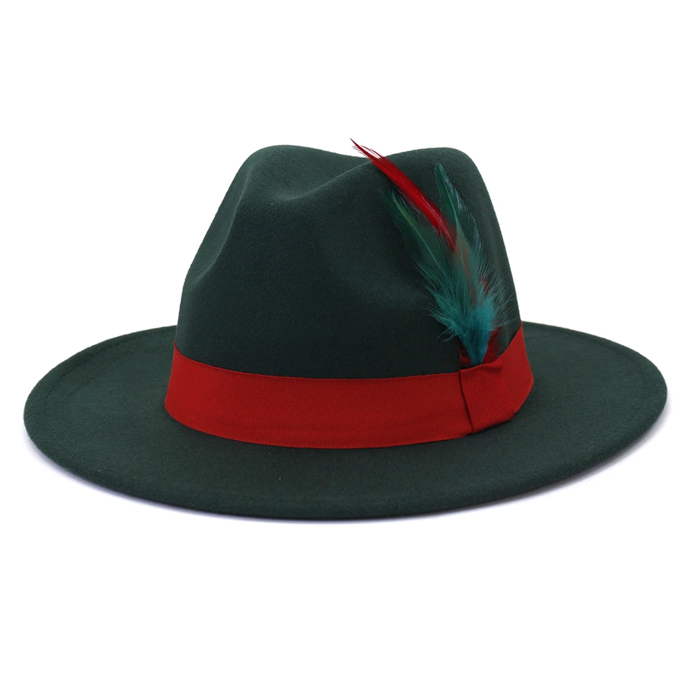 2022 Topi Fedora Floppy Felt Lebar 