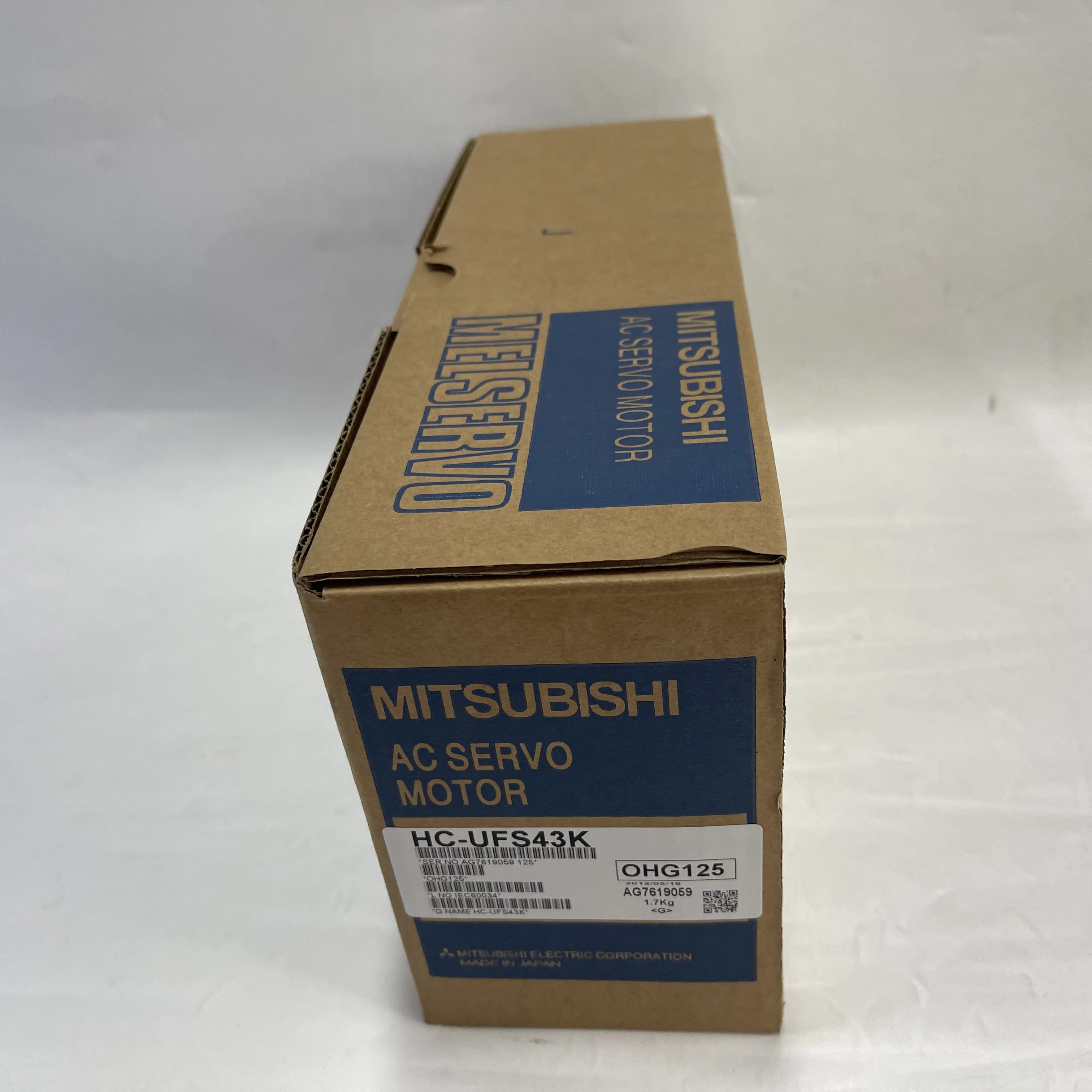 MITSUBISHI AC Servo Motor HC-UFS43K