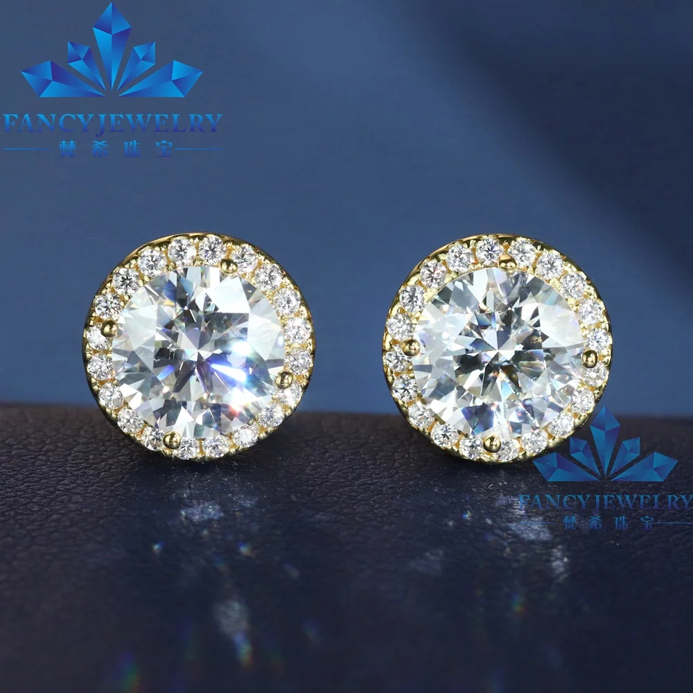 Boucles D'oreilles Dormeuses Argent Ovales Blanches – Simili Opale Et Zircone, Halo