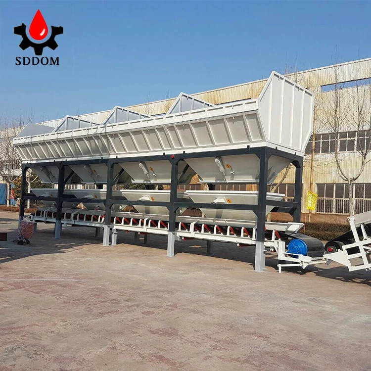 Accumulation Weighing Batcher Aggregate Storage Hopper Batching Machine Bins PLD Sand Stone Hopper for Sale
