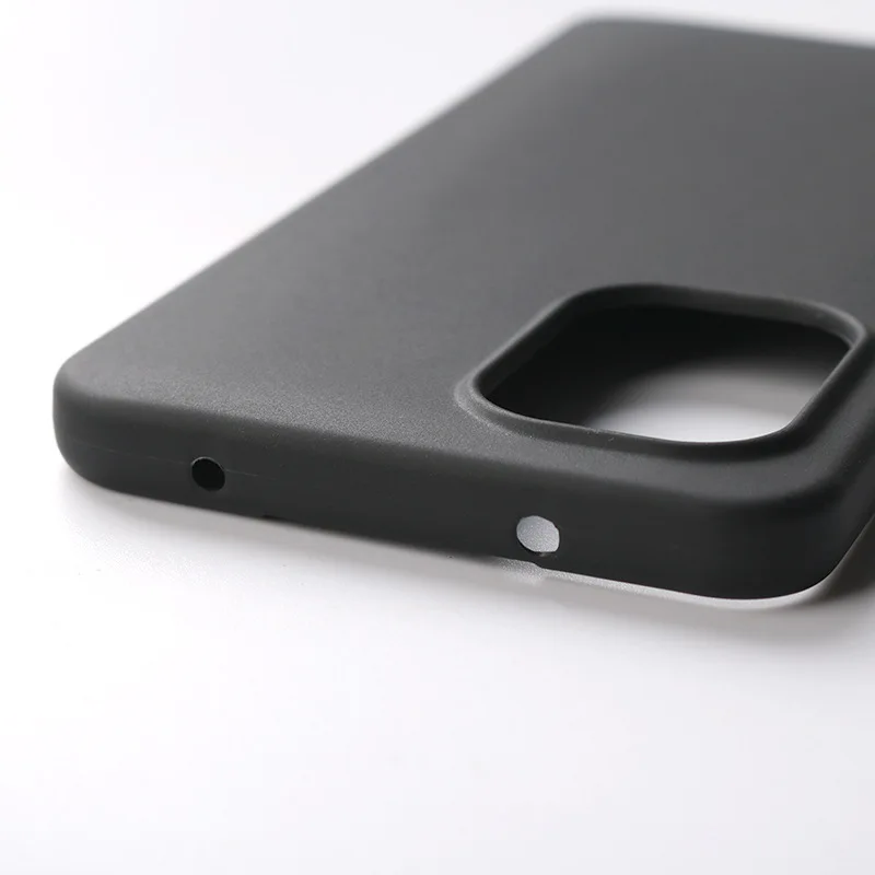 Folmecket Hülle Für Nokia X30 – Karbonfaser-Optik, Stoßdämpfend, TPU (schwarz, 6,43 Zoll)