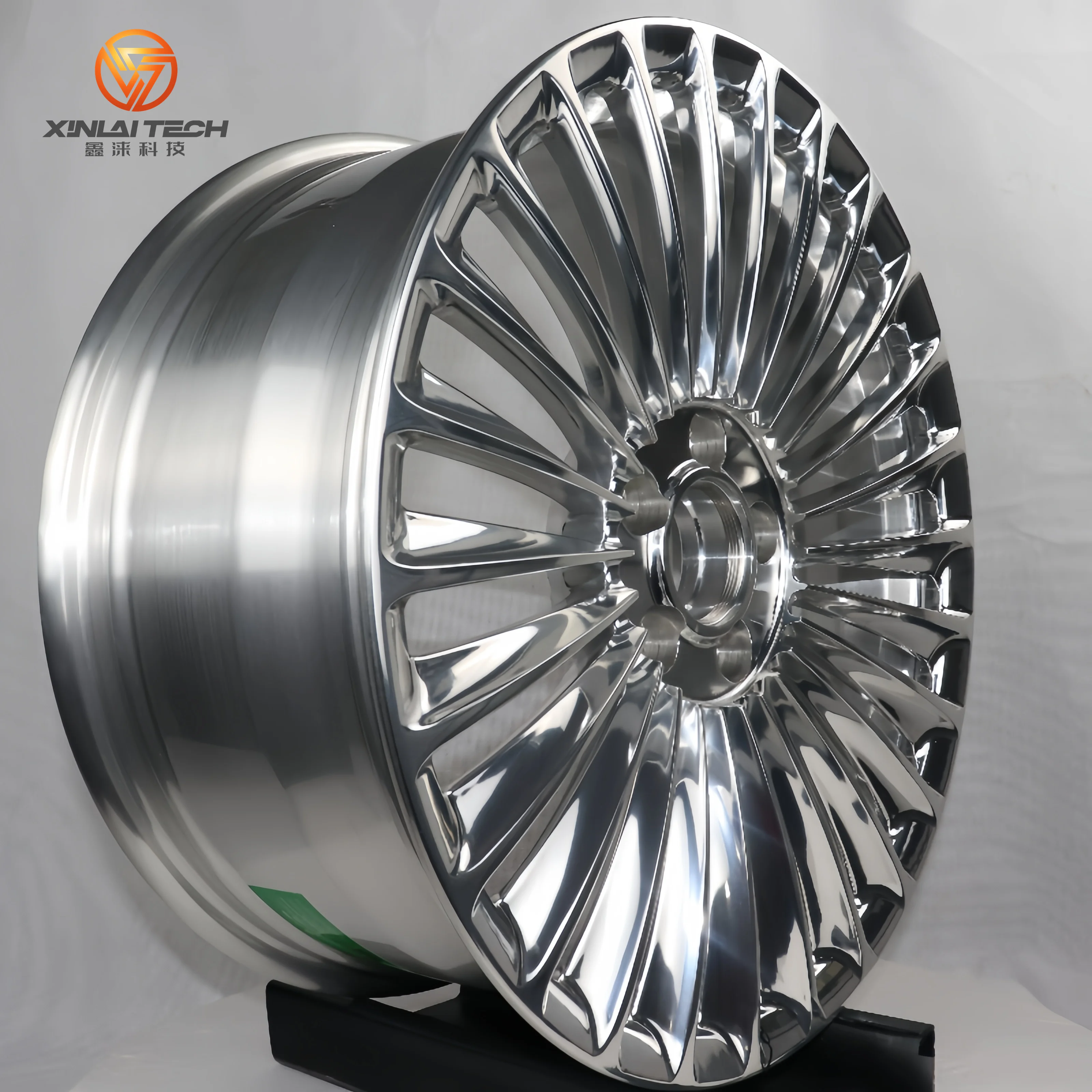XL Highly Polished Brushed Hyper Silver Multi Spoke 5x120 5x112 5x114.3 Custom Forged Wheel for Mercedes benz Gle bmw audi Rims - Image 3