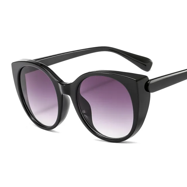 GWTNN OEM gafas de sol para mujer Pc Frame Retro Vintage Cat Eye Gradient Sunglasses