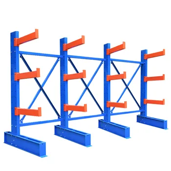 High Quality Tube Heavy Duty Cantilever Racking  Pallet Rack Cantilever Shelving  Cantilever Rack For Pipe Storage