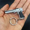 Portachiavi Desert Eagle in argento brillante 1:4