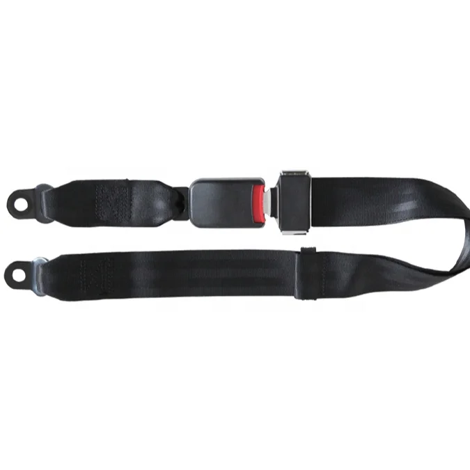 Universal Adj 140cm Travel Two 2 Point Car Tether Extension Safety Seat Lap Belt