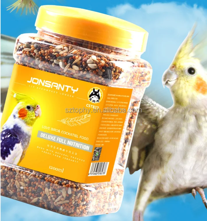1200ml Jonsanty Love Bird&cockatiel Food Deluxe Full Nutrition Bird